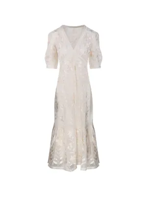 lace wedding dress online Ivory Lace Boho Mermaid Wedding Dress, Bridal Gown, SW354