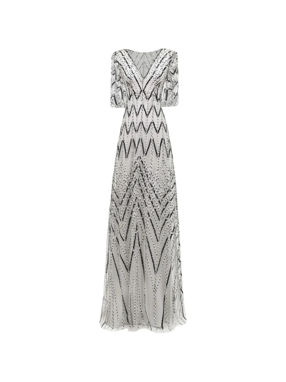 Gemy Maalouf Abito con scollo a V - Bianco