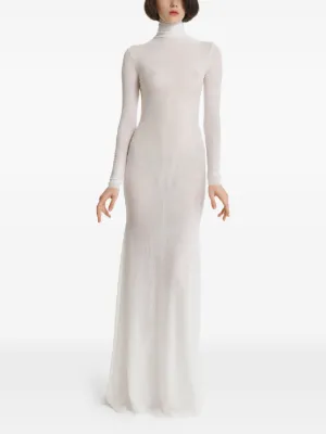 2310 STUDIO オープンバック マキシドレス | ホワイト | FARFETCH JP