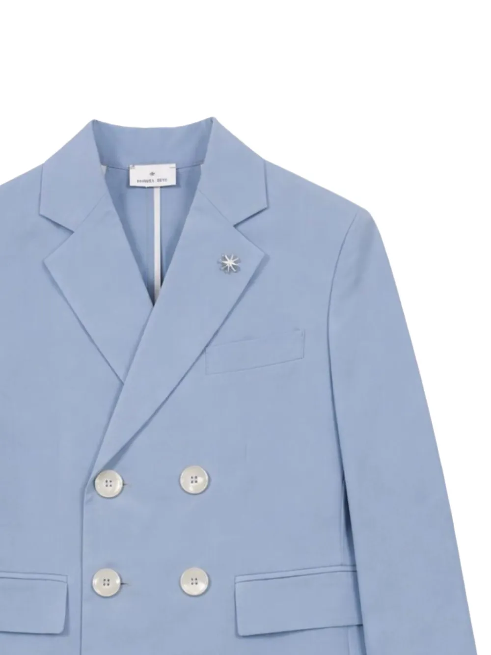 Manuel Ritz Kids Blazer met dubbele rij knopen Blauw