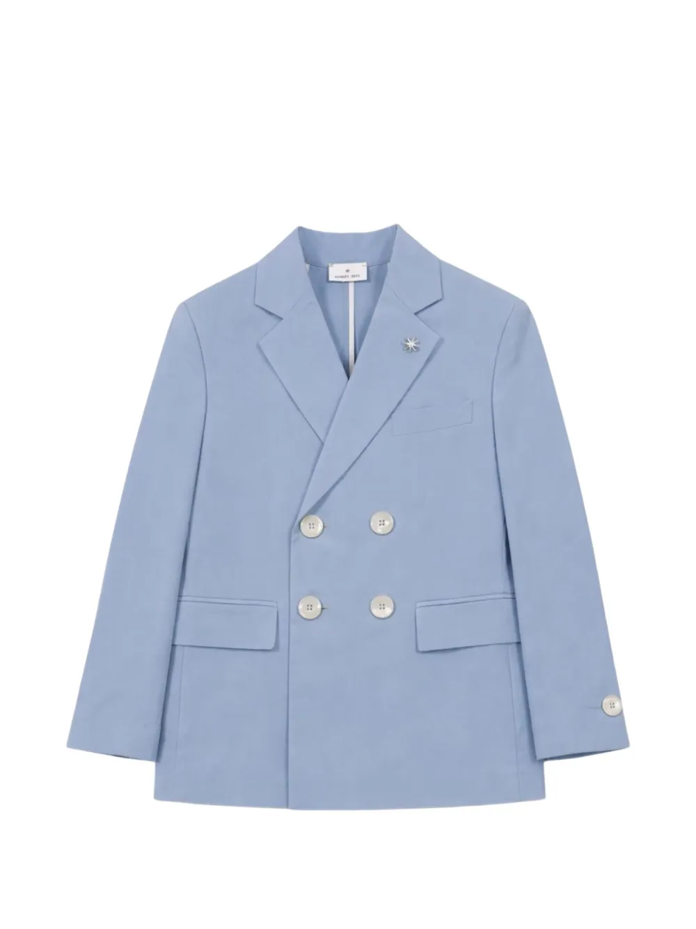 Manuel Ritz Kids double-breasted blazer - Blau