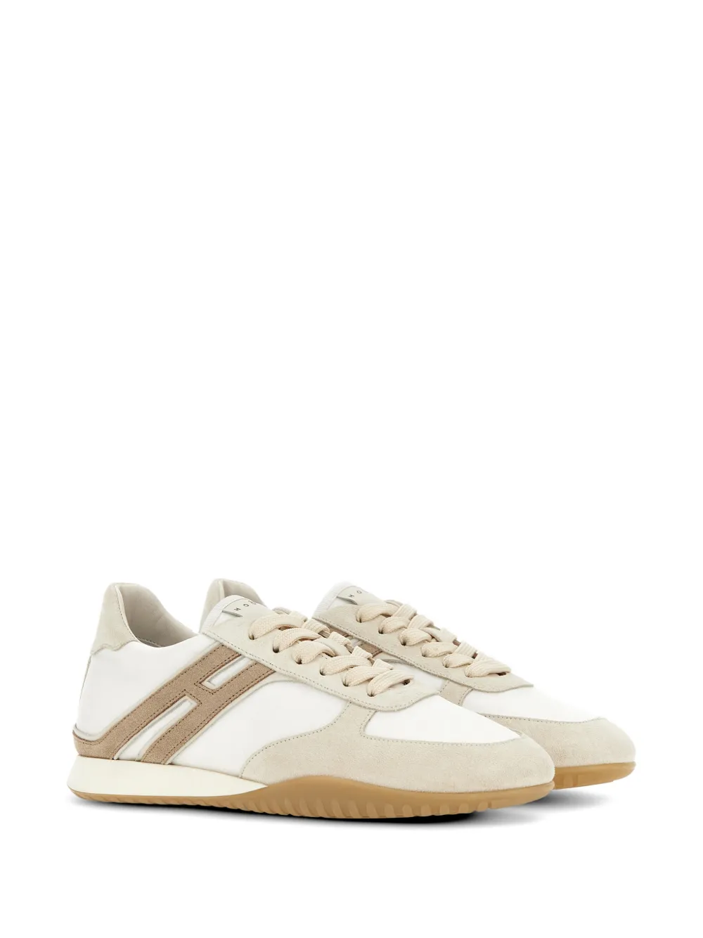 Hogan Olympia-Z sneakers met suède vlakken Wit