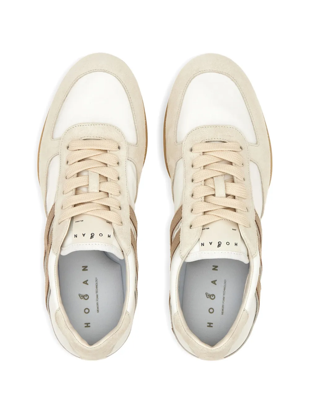Hogan Olympia-Z sneakers met suède vlakken Wit