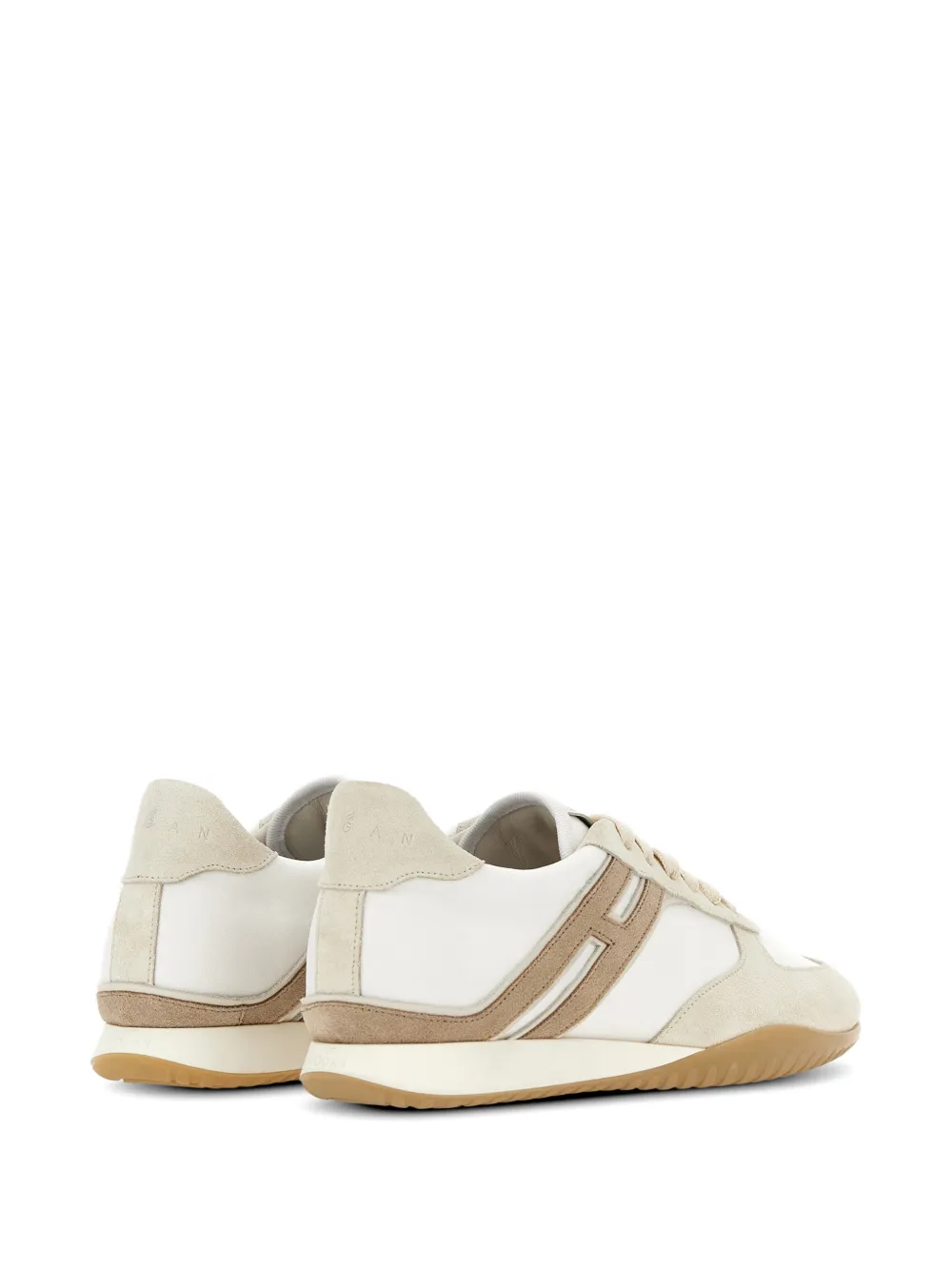 Hogan Olympia-Z sneakers met suède vlakken Wit