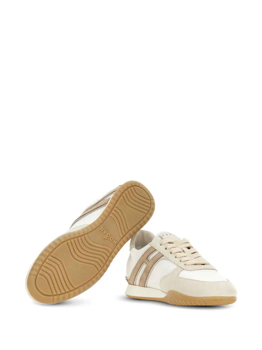 Hogan Olympia-Z sneakers met suède vlakken Wit