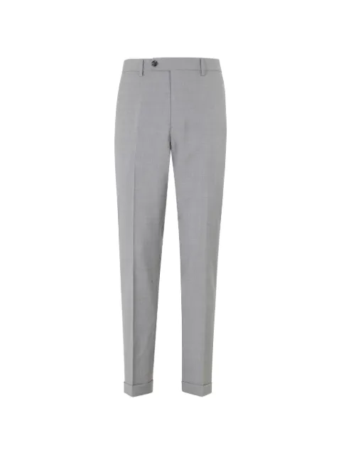 Berwich pressed-crease turned-up trousers