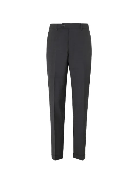 Berwich pressed-crease turned-up trousers