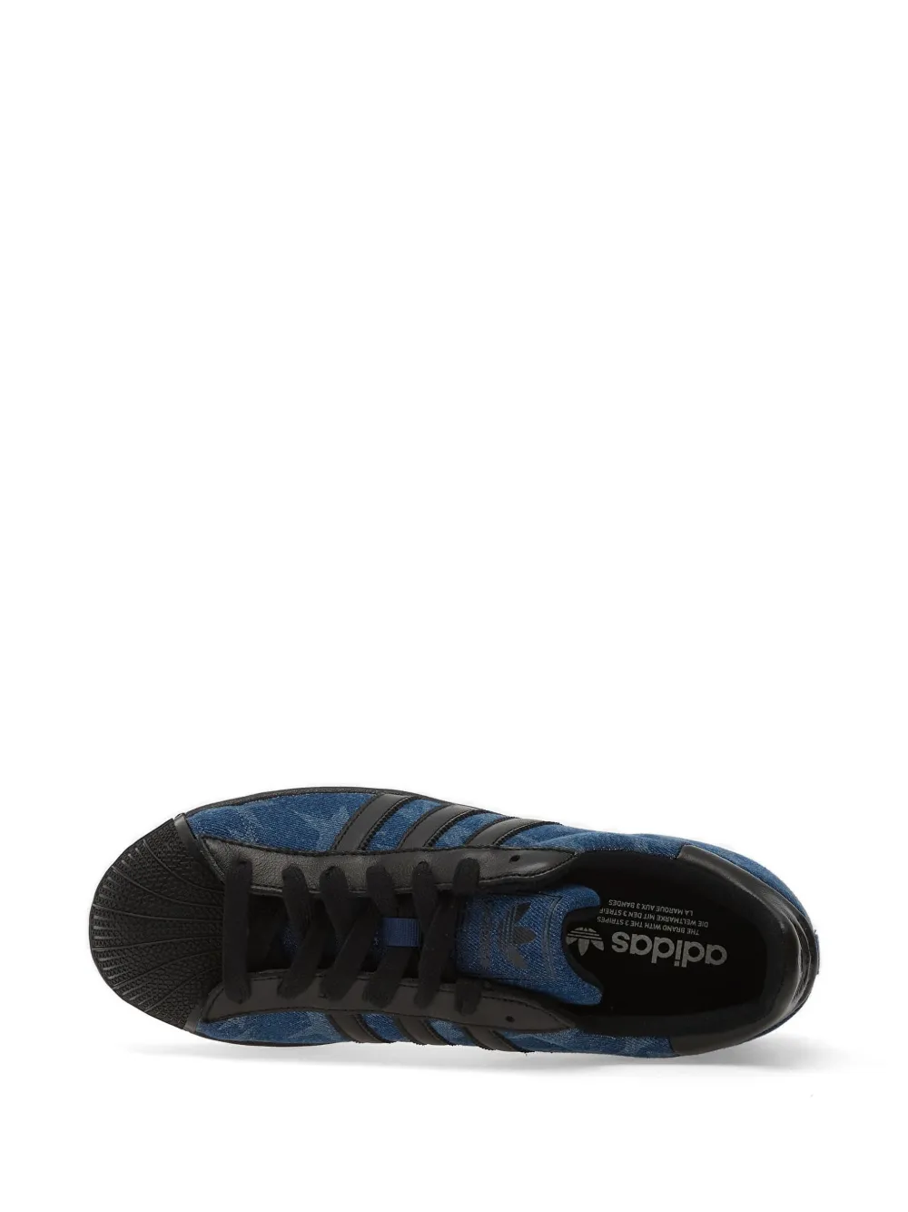 adidas Superstar II star-print sneakers Blauw