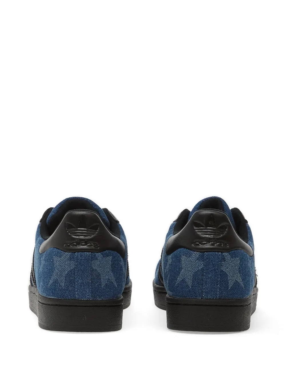 adidas Superstar II star-print sneakers Blauw