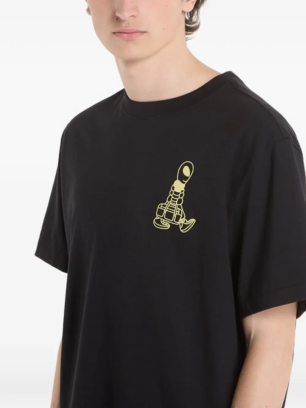 The North Face T-shirt met grafische print Zwart