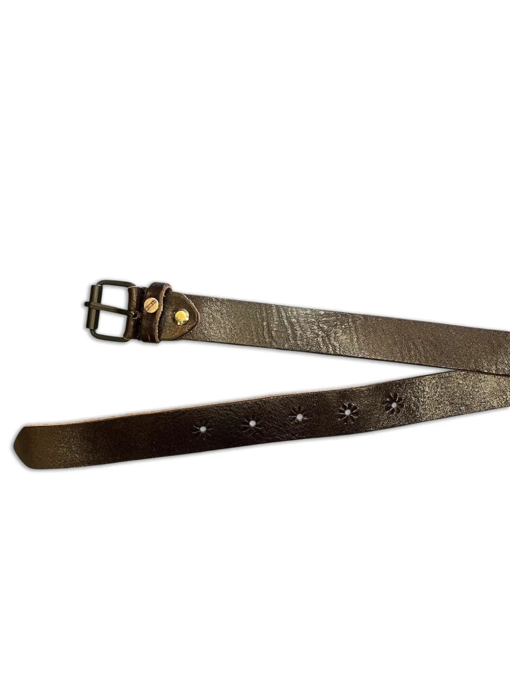 Manuel Ritz Kids Leren riem Bruin