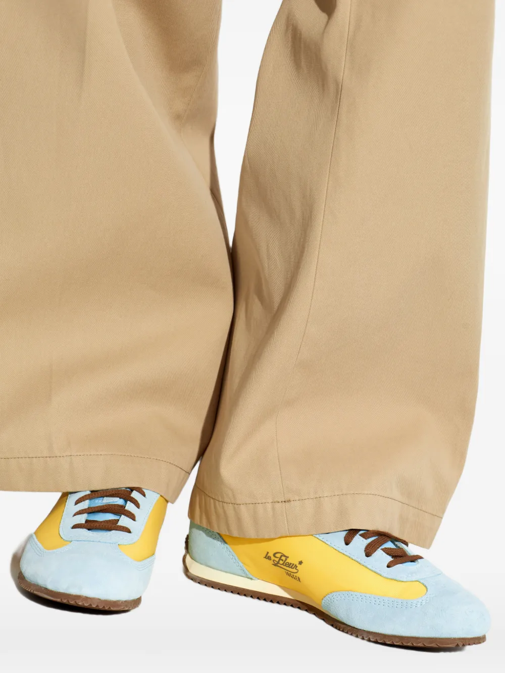 Converse Le Fleur sneakers Geel