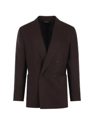 Zegna Trofeo シアサッカージャケット | ブルー | FARFETCH JP