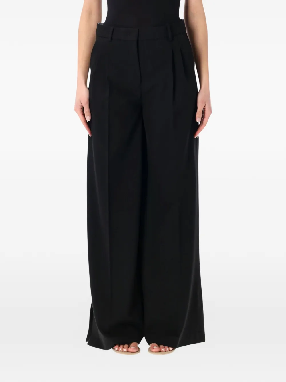 The Garment Pisano pleated trousers - Nero