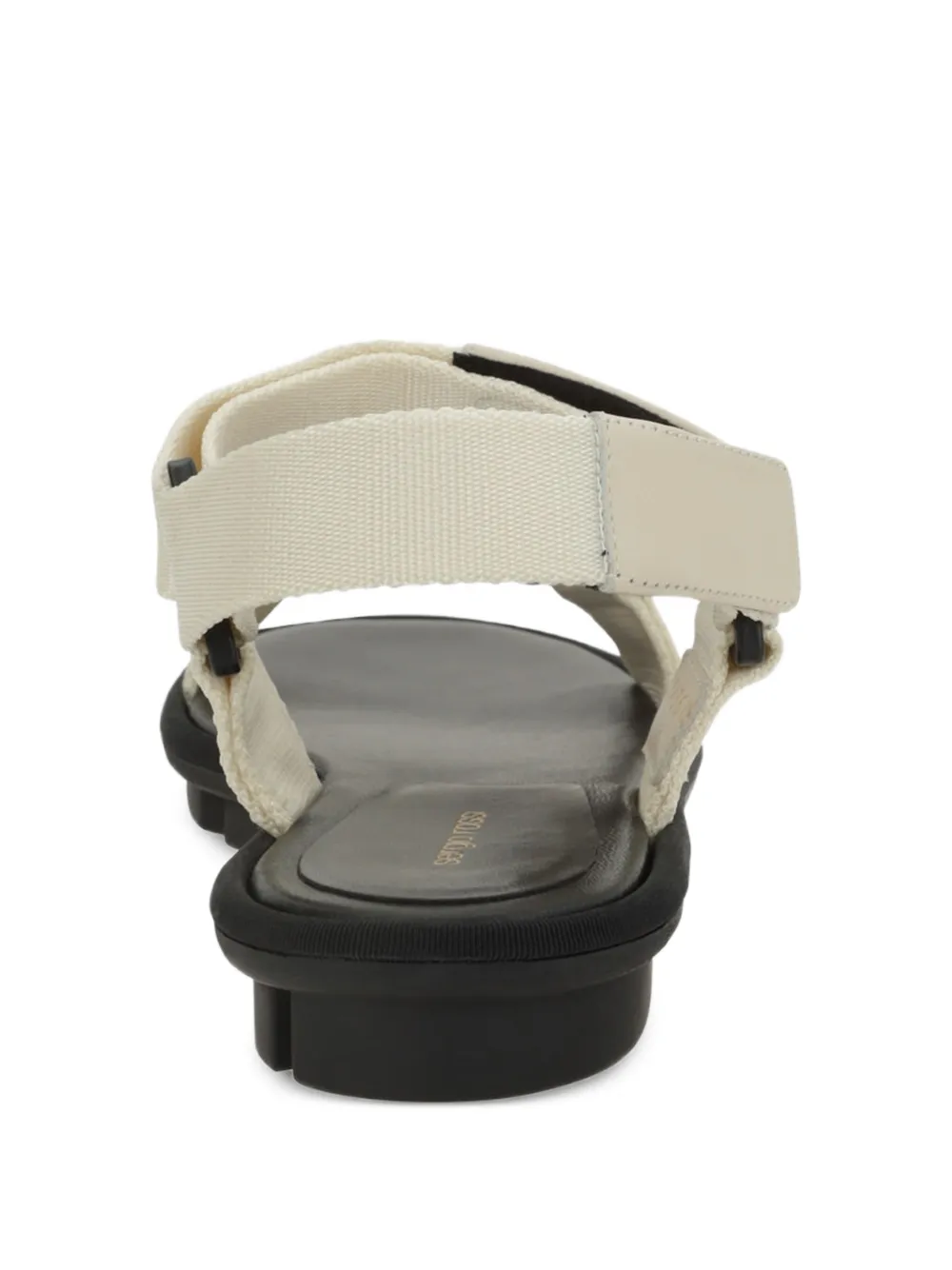 Sergio Rossi Trail touch-strap sandals Beige