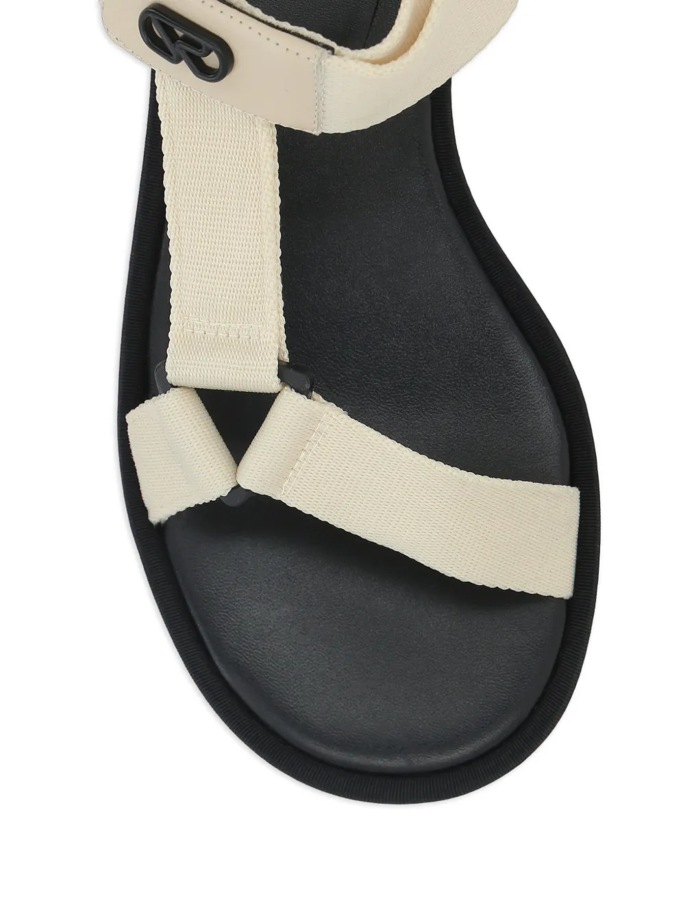 Sergio Rossi Trail touch-strap sandals Beige