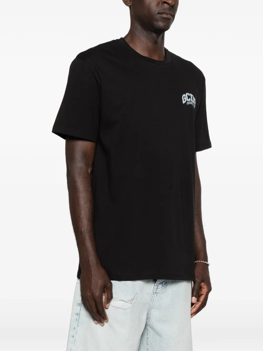 GCDS T-shirt met logoprint Zwart