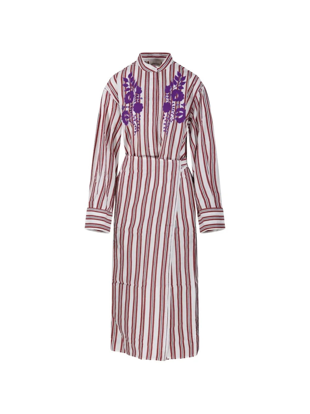 Antik Batik Miradi midi dress - Bianco