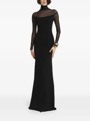 anabelle halter neck lace maxi dress Anabelle Halter Neck Lace Maxi Dress main image 1