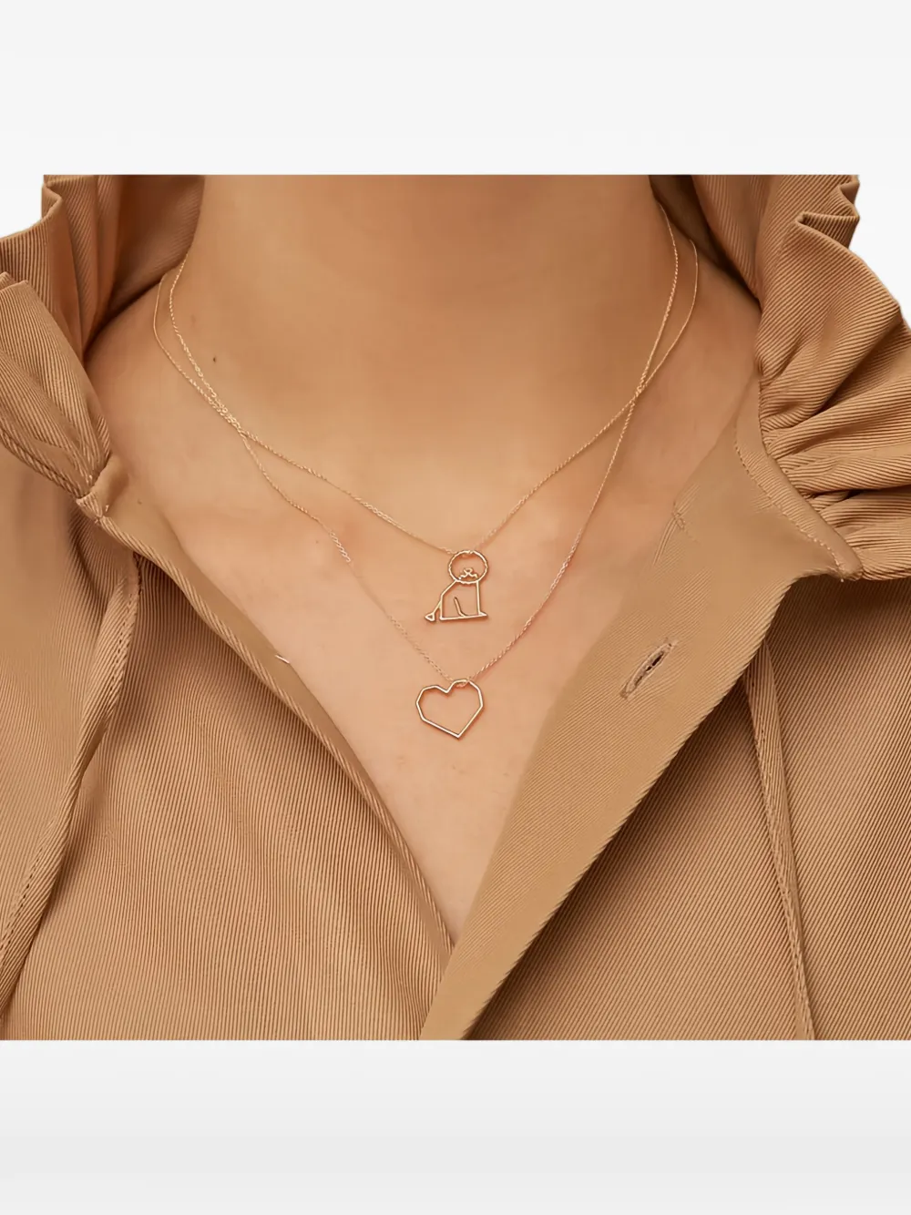 Aliita Corazon necklace - Oro