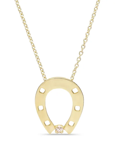 Aliita collar Horseshoe con diamante