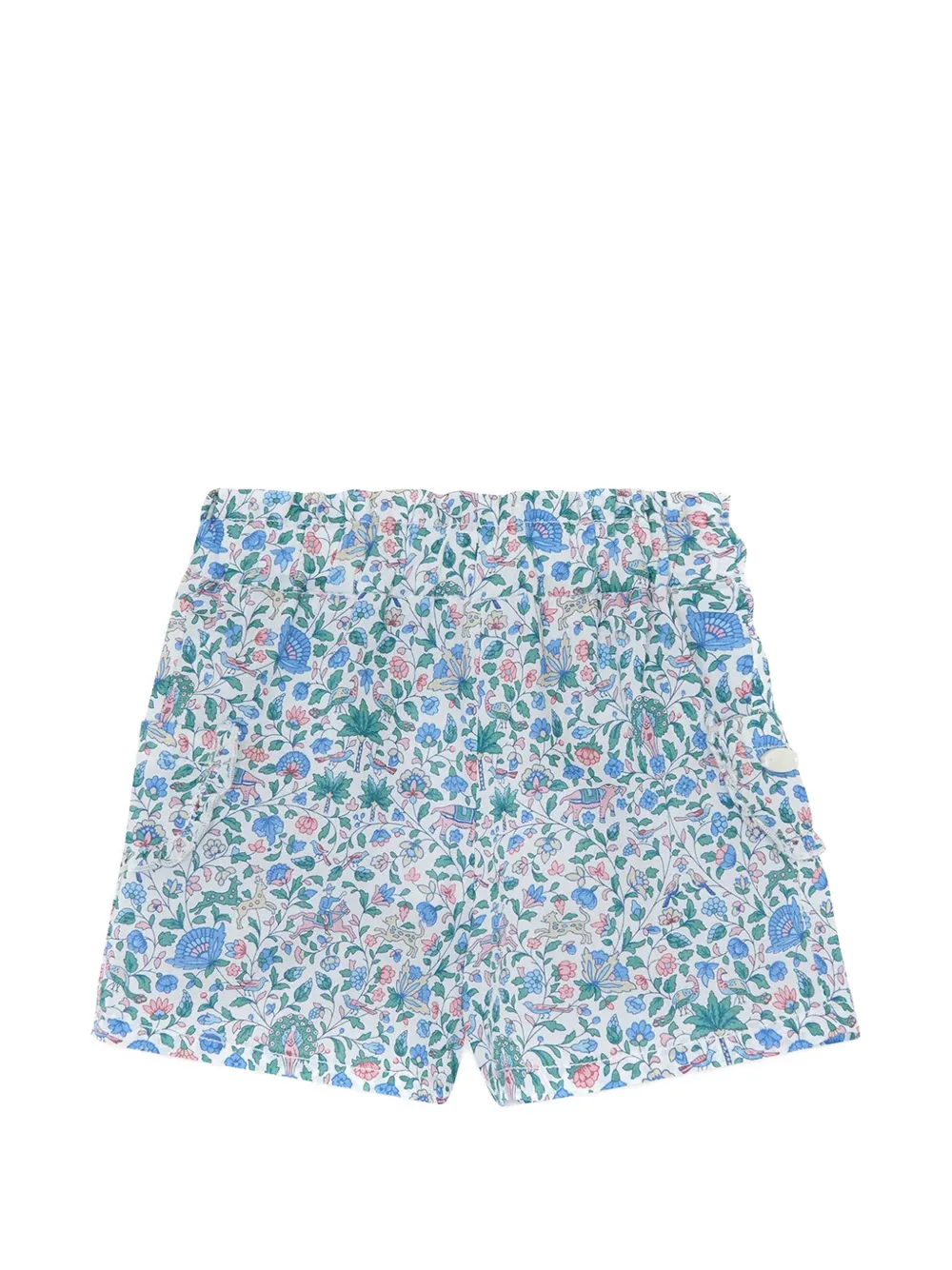 Tartine Et Chocolat Shorts met opgestikte zak en Liberty-print Blauw
