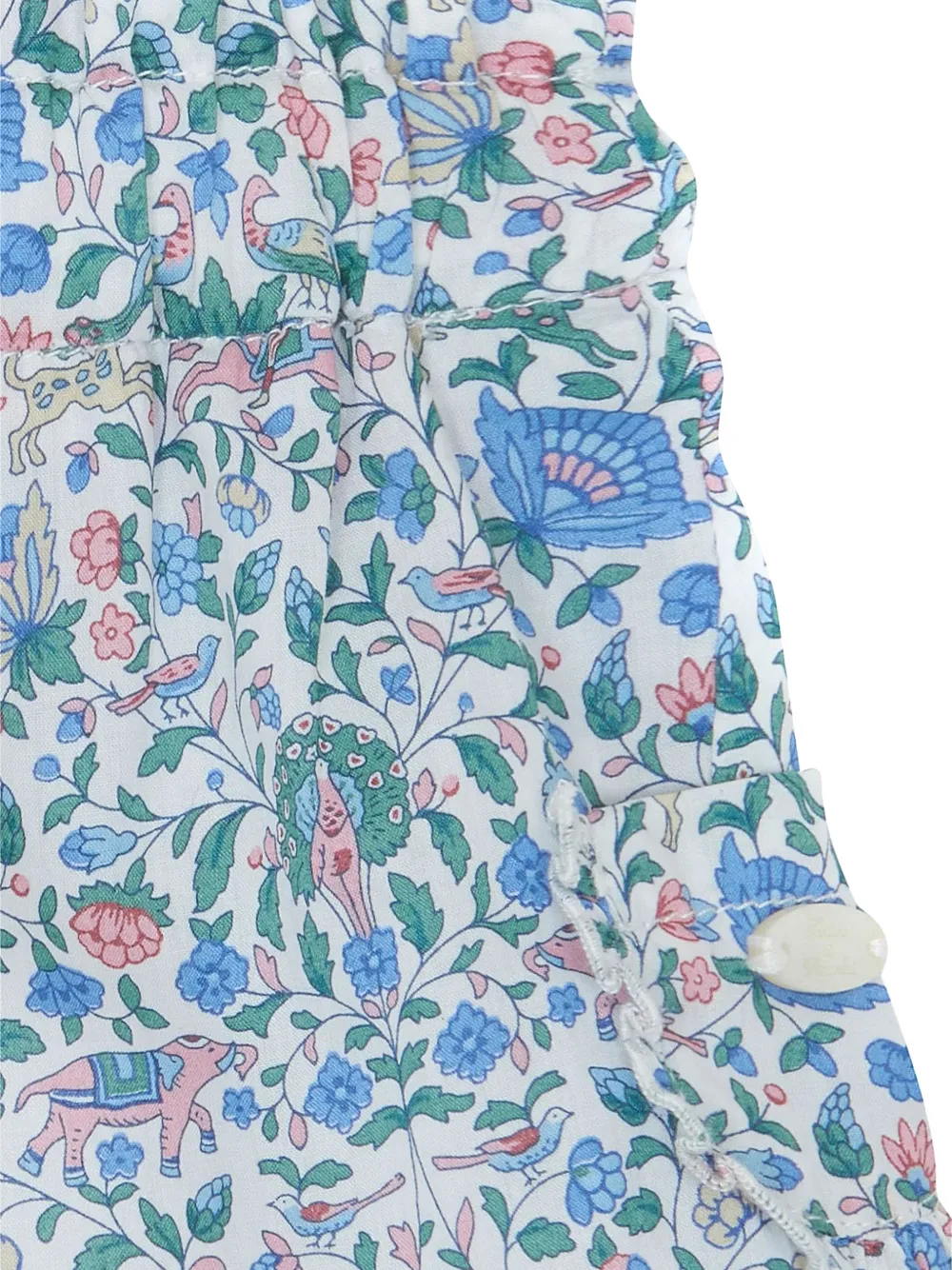 Tartine Et Chocolat Shorts met opgestikte zak en Liberty-print Blauw