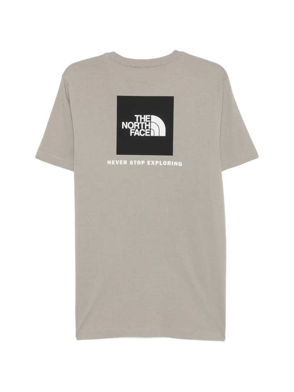 The North Face T-shirt met logoprint Beige