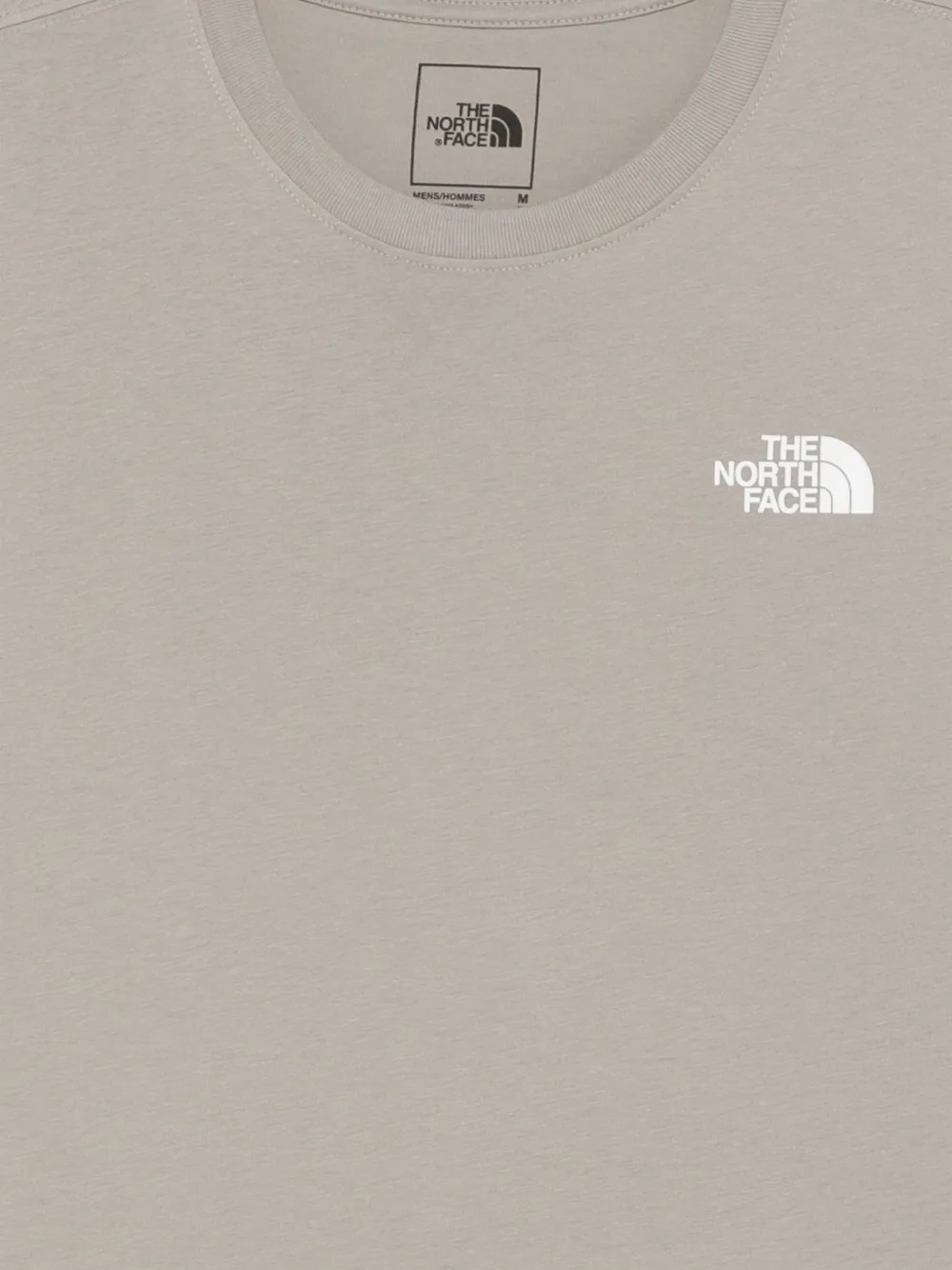 The North Face T-shirt met logoprint Beige
