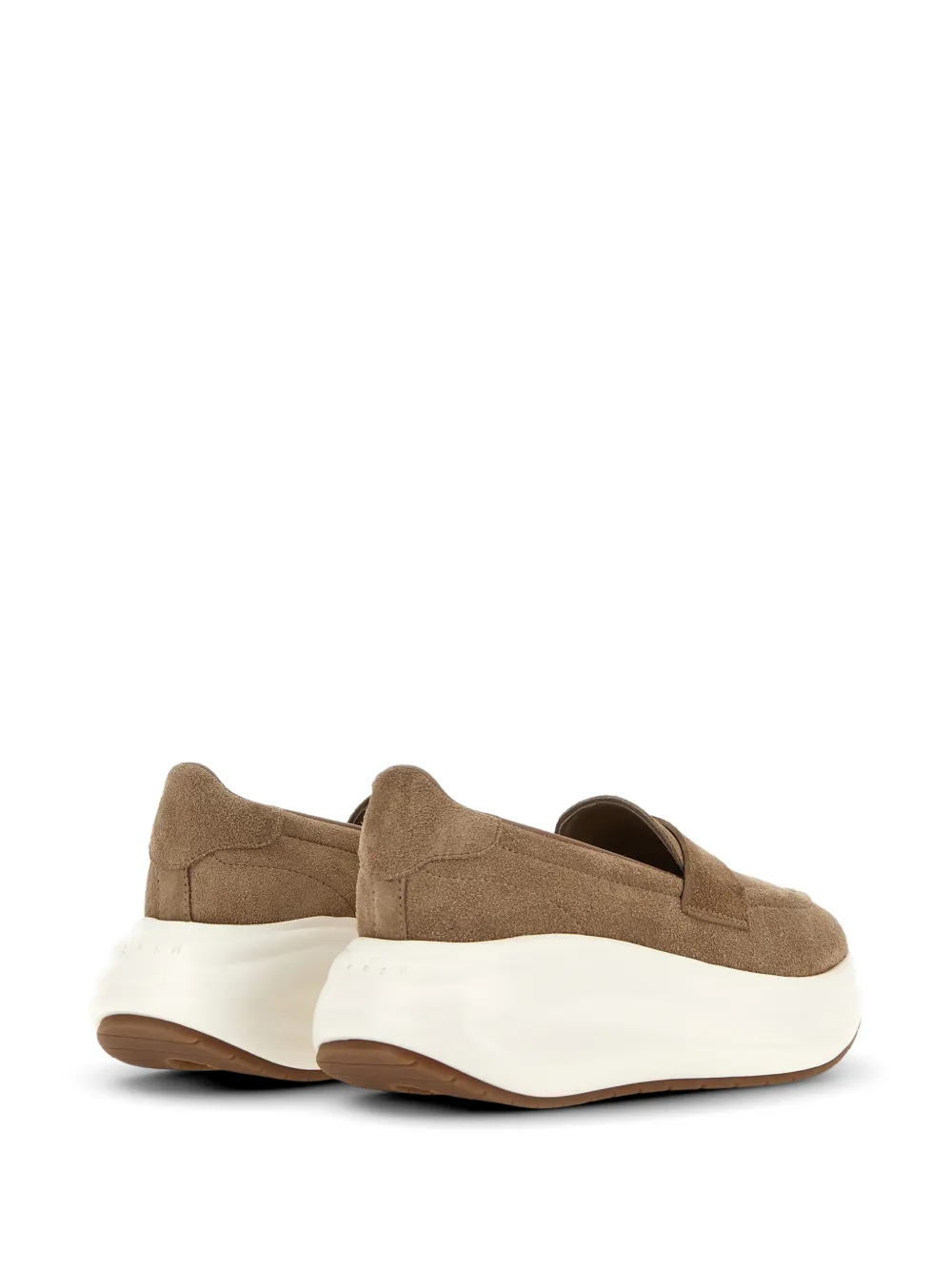 Hogan Maxi I Active suède loafers Bruin