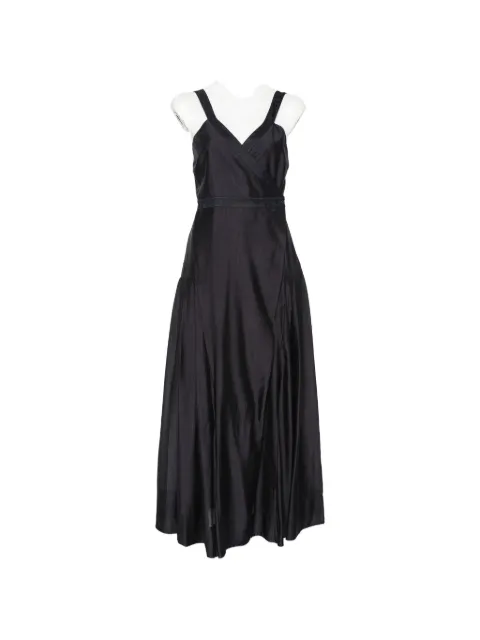 Blugirl lace-trim wrap dress