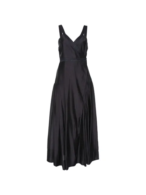 Blugirl lace-trim wrap dress