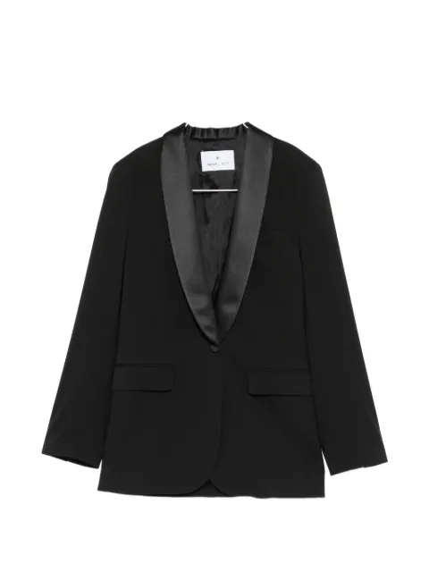 Manuel Ritz loong-sleeve single-breasted blazer