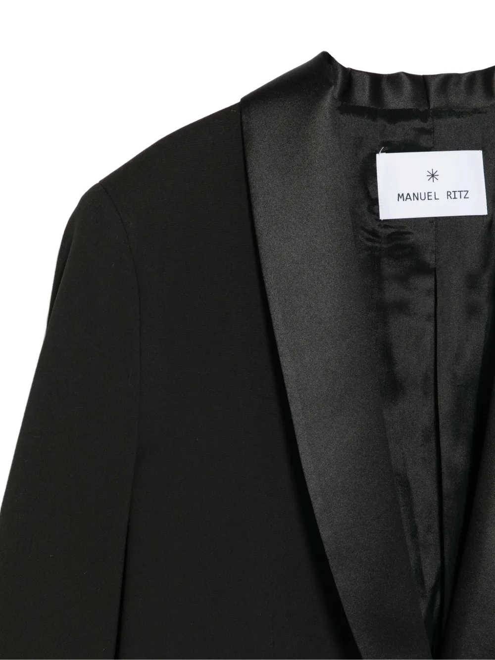  Manuel Ritz Blazer Con Botones - Negro 