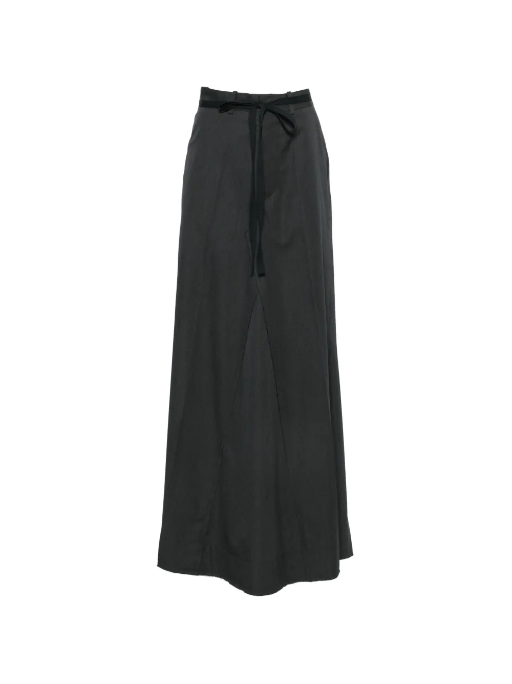 Maison Margiela layered-design maxi skirt - Grigio