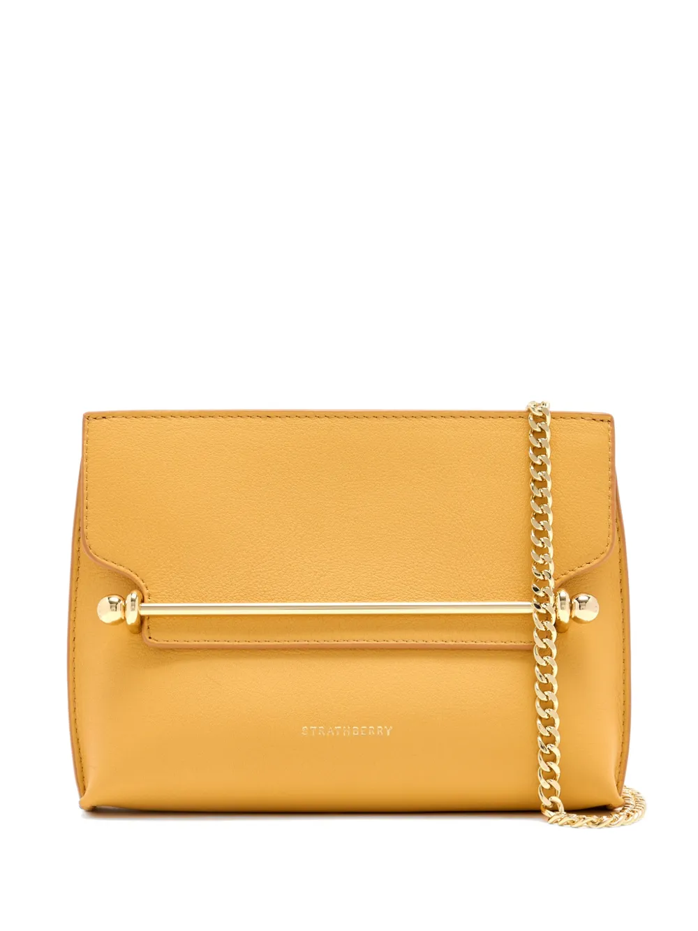Strathberry Stylish clutch bag — Gelb