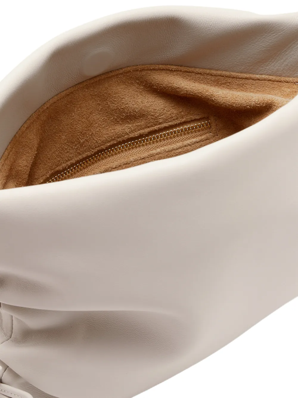 Studio Amelia Clutch met ruches Beige