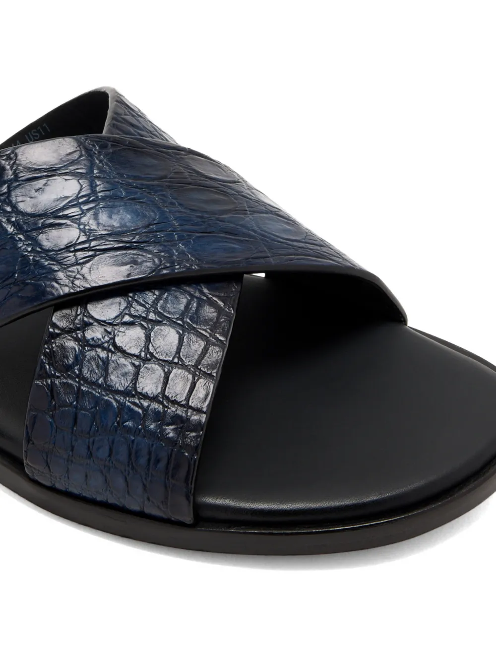Magnanni leather flat sandals Blauw