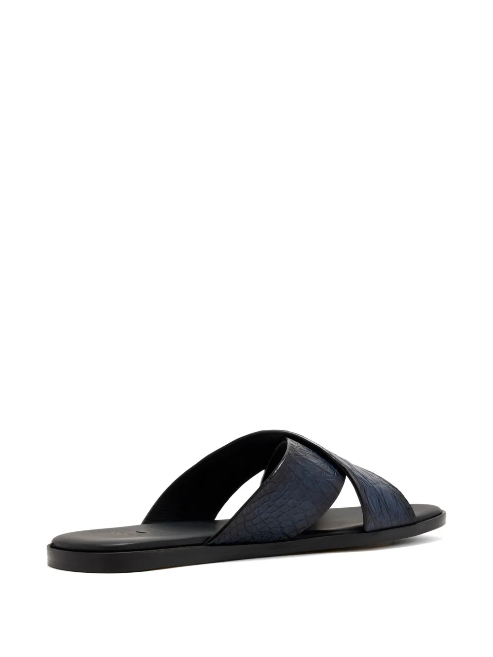 Magnanni leather flat sandals Blauw
