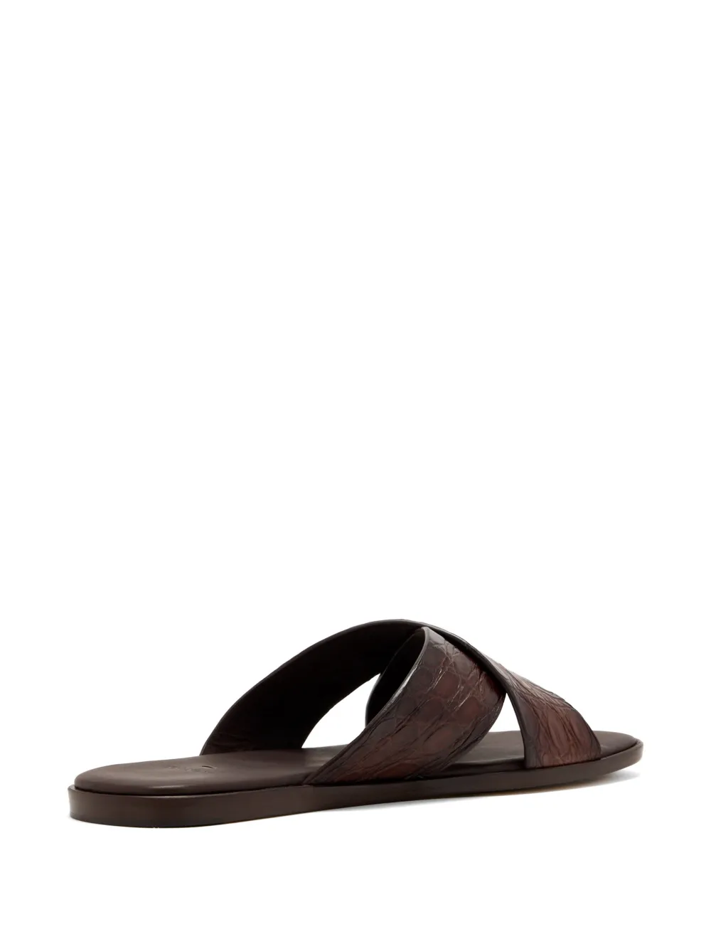 Magnanni criss-cross leather sandals Bruin