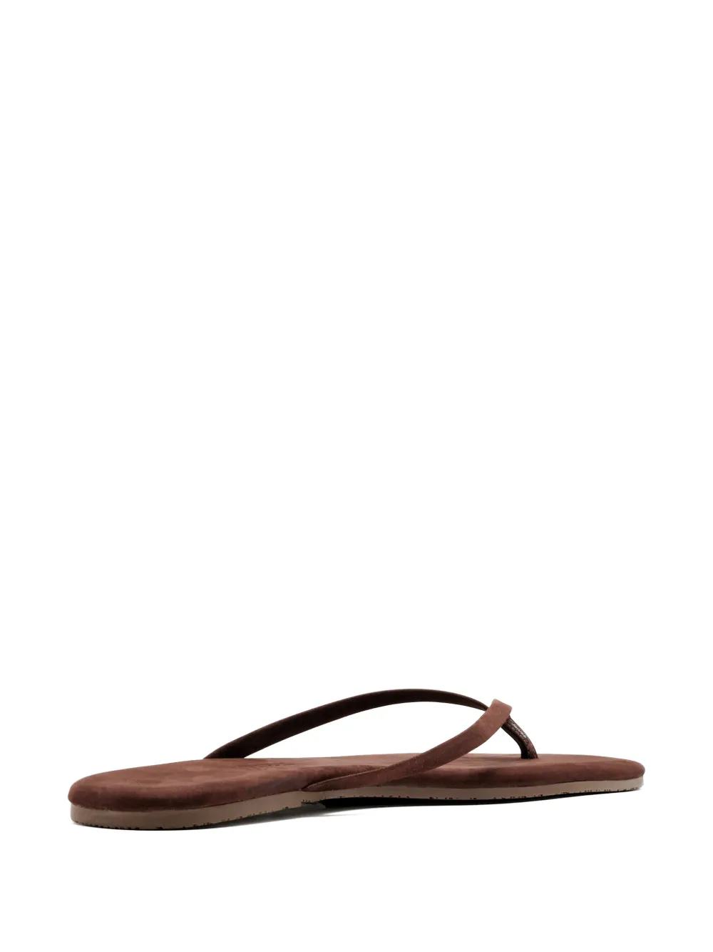 Tkees Lily suède teenslippers Bruin