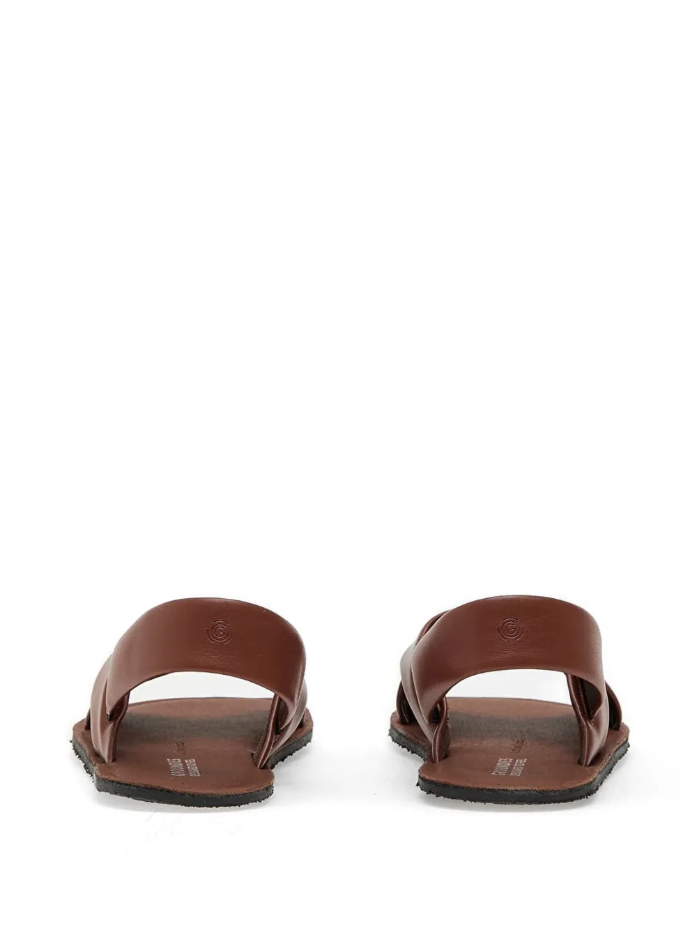 Groundies Crossover-strap Slingback Sandals In Multi