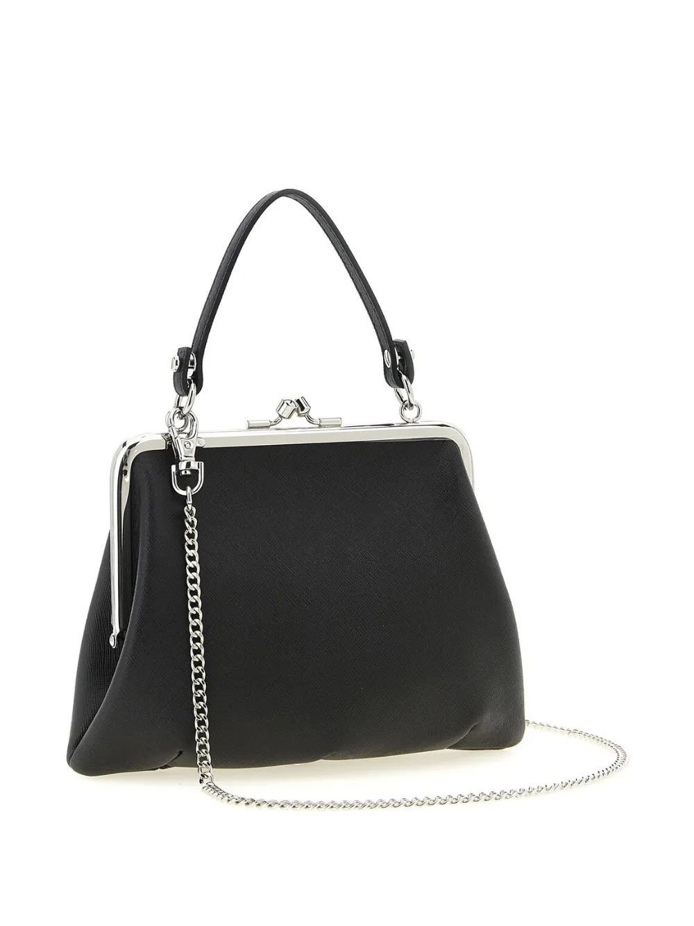 Vivienne Westwood Granny shopper met kettingbandje Zwart
