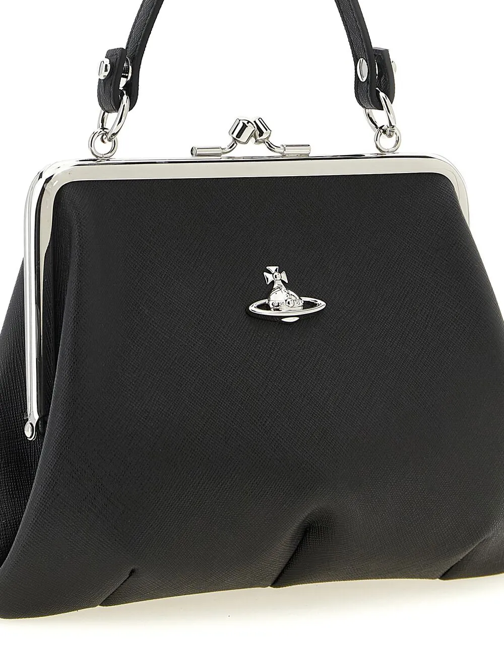 Vivienne Westwood Granny shopper met kettingbandje Zwart