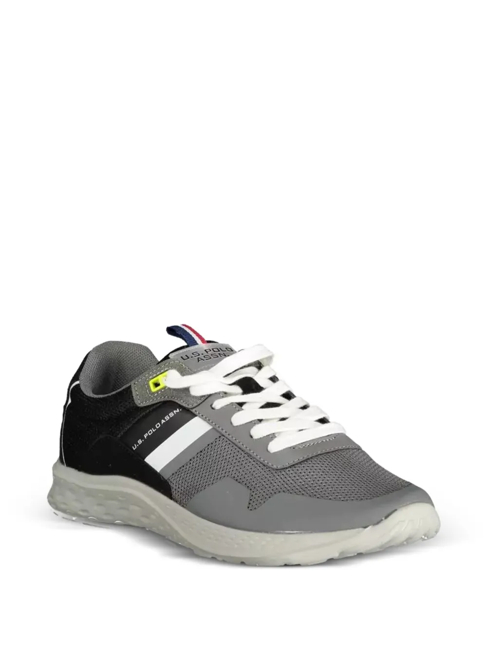 U.S. POLO ASSN. running panelled lace-up sneakers Grijs