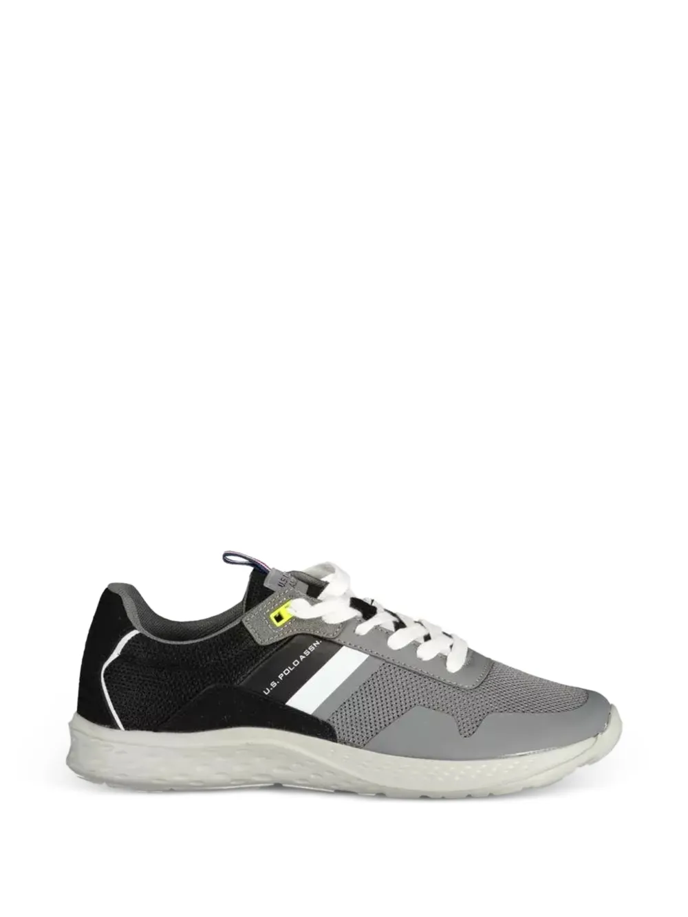 U.S. POLO ASSN. running panelled lace-up sneakers Grijs