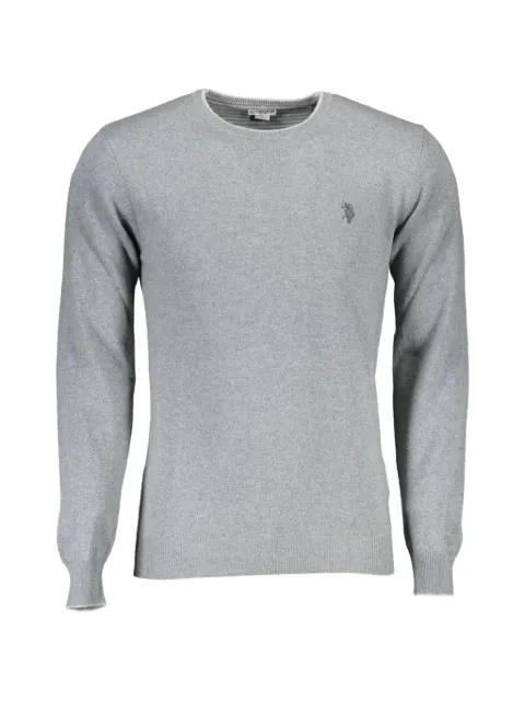 U.S. POLO ASSN. sudadera con cuello redondo y logo bordado