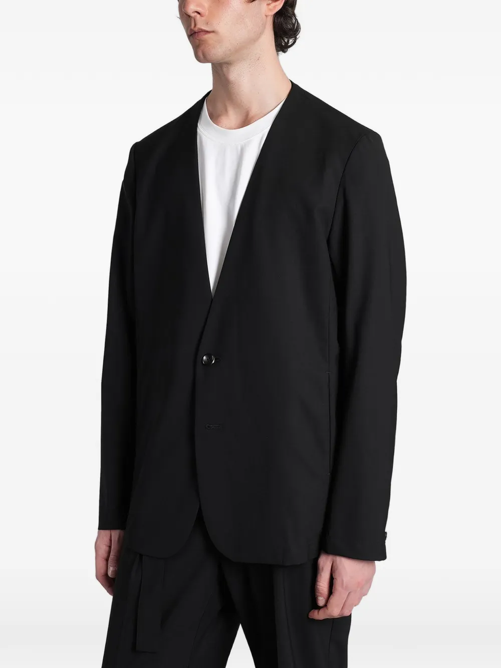  Attachment Chaqueta Con Botones - Negro 