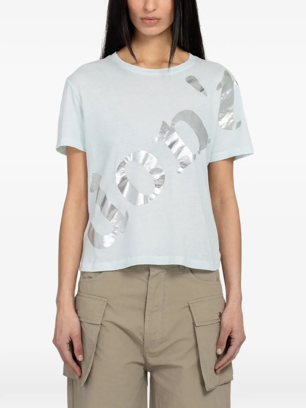 Gimaguas Don't slogan-print T-shirt - Blu