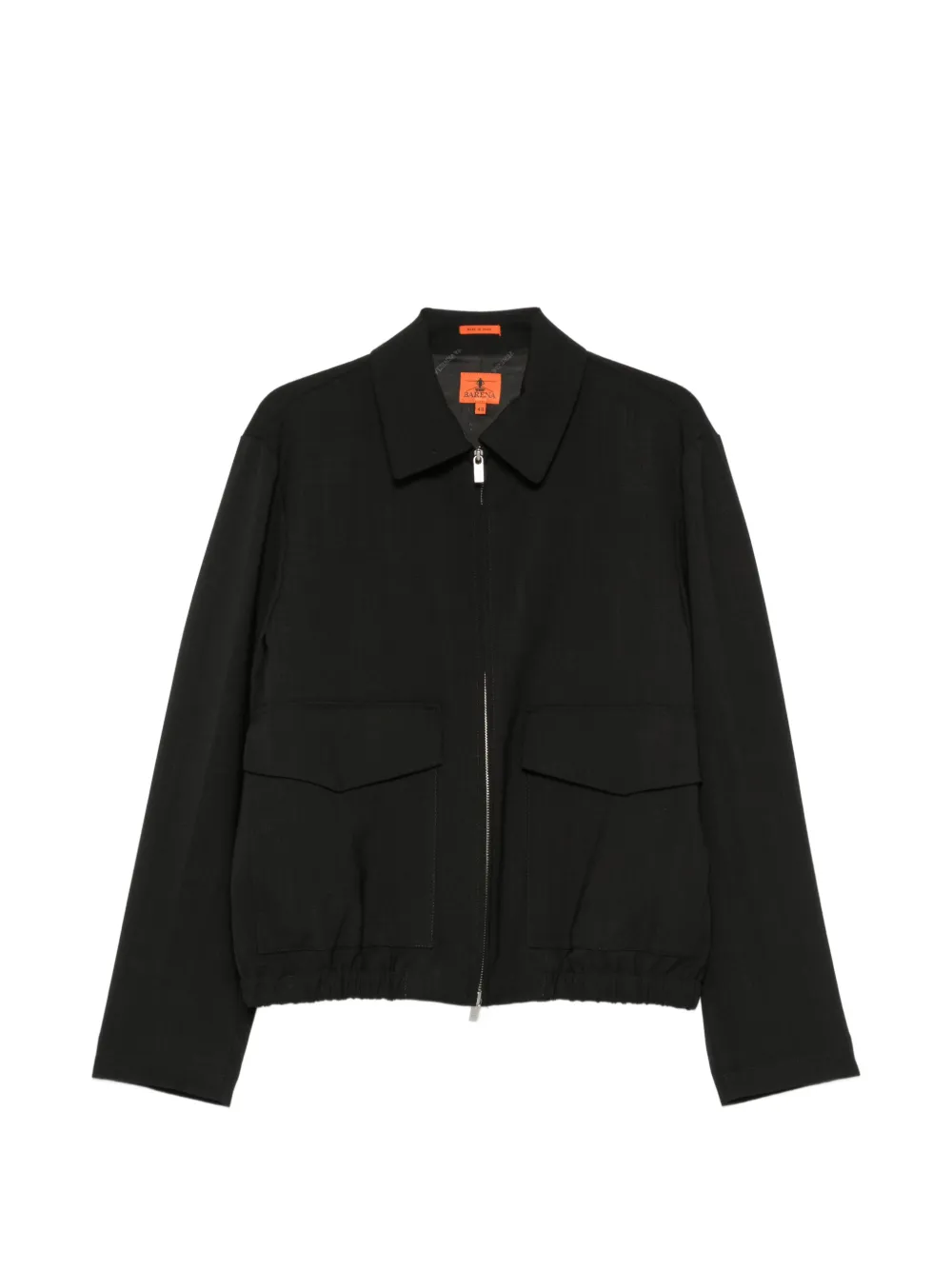 Barena Magan zip-up flap-pocket jacket - Nero